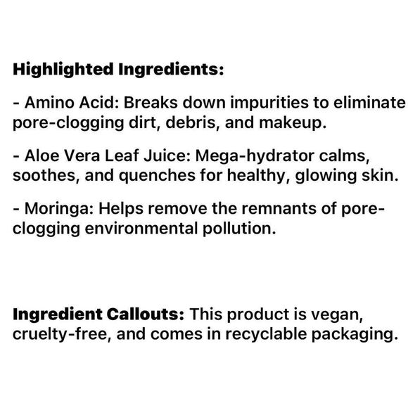 BRAND NEW BIOSSANCE Squalane and Amino Aloe Gentle Cleanser 1.75 FL OZ - Picture 8 of 12